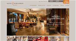 Desktop Screenshot of hotel-elbflorenz.de